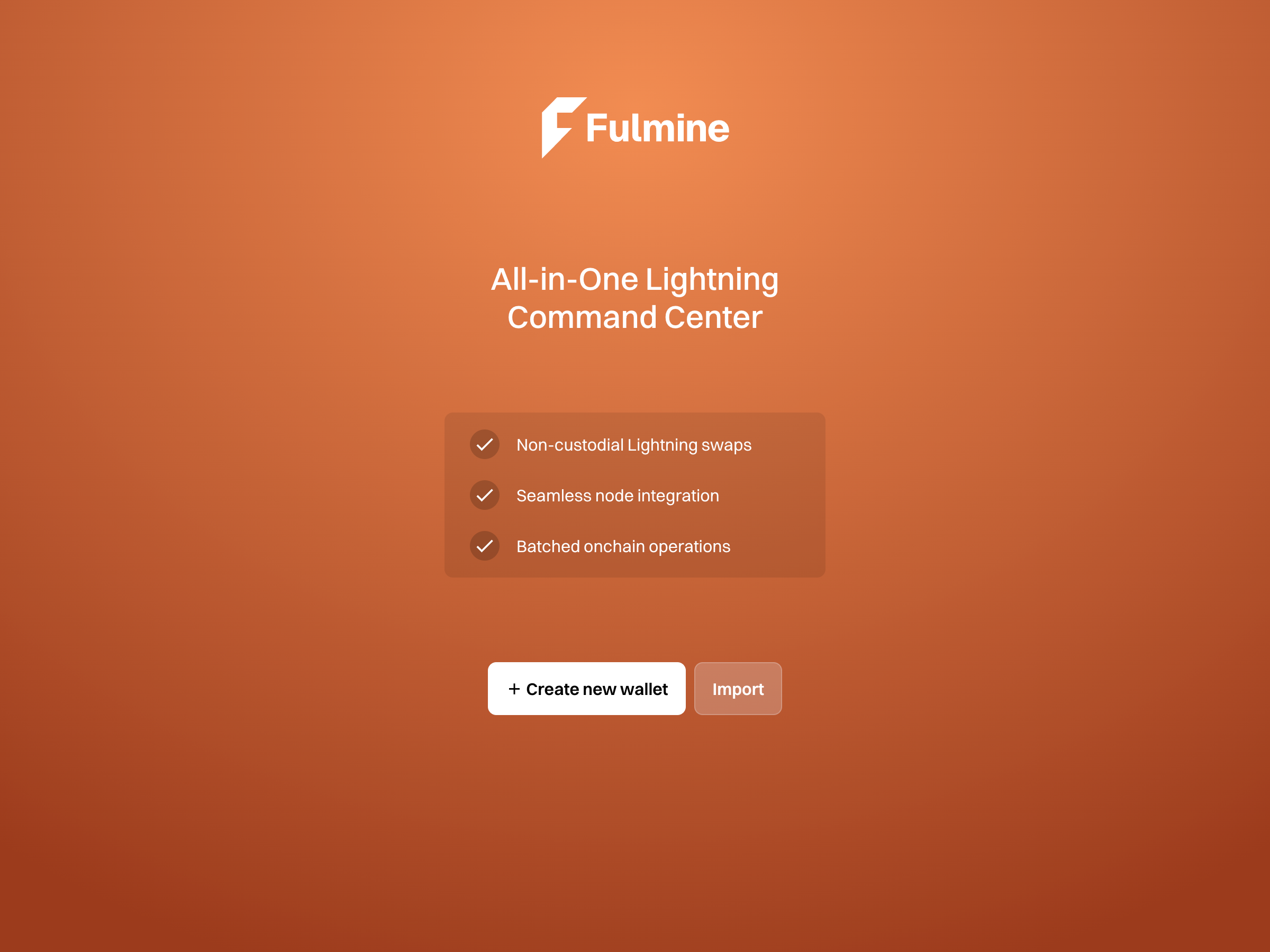 Fulmine website screenshot